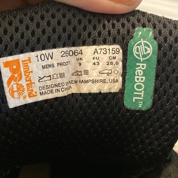 Timberland Pro size 10W Boots good condition - Picture 3 of 7